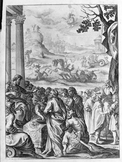 Ovidius (Ovidius) - illustration till bok 15 - (P. Ovidius