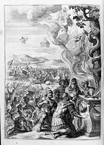 Ovidius (Ovidius) - illustration till bok 15 - (P. Ovidius