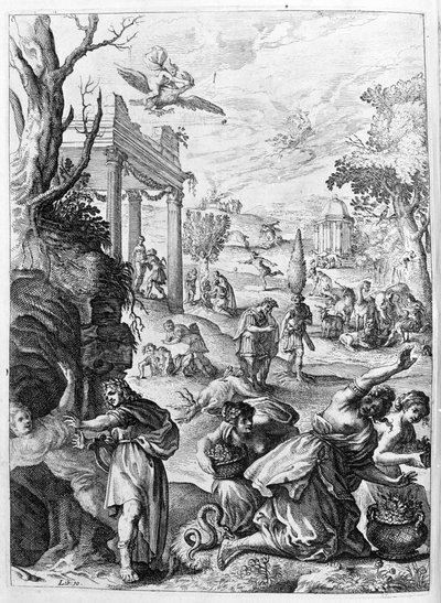 Ovidius (Ovidius) - illustration till bok 15 - (P. Ovidius