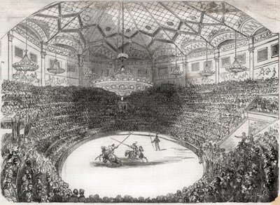 PARIS: VINTERCIRKUS av Unknown artist