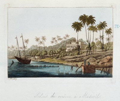 Palais a Measuril (Zimbabwe) - i "" Den gamla och moderna kostymen"" av Ferrario, ed Milan av Unknown artist