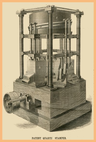 Patent Quartz Stamper av Unknown Artist