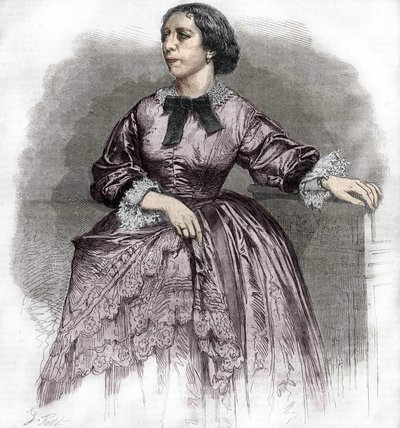 Pauline Viardot - Garcìa (1821-1910), fransk sångerska. av Unknown artist