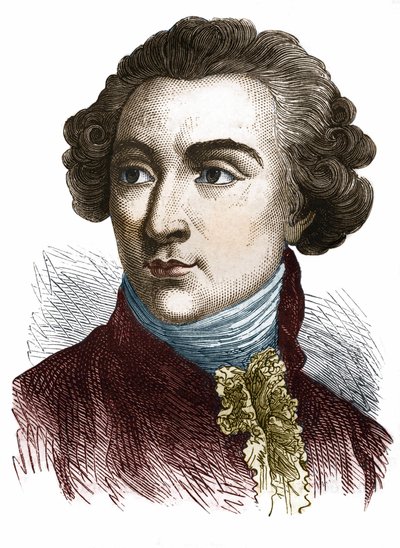 Pierre Choderlos de Laclos (1741-1803), fransk författare. av Unknown artist