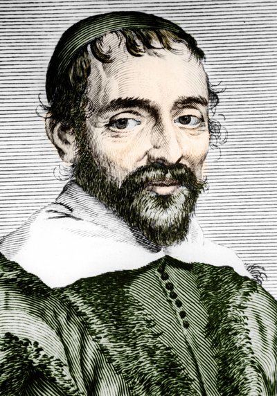 Pierre Gassendi (1592-1655), fransk filosof, astronom, matematiker och fysiker. av Unknown artist