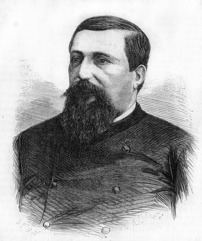 Pierre Napoleon Bonaparte (1815-1881), kusin till Napoleon III. av Unknown artist