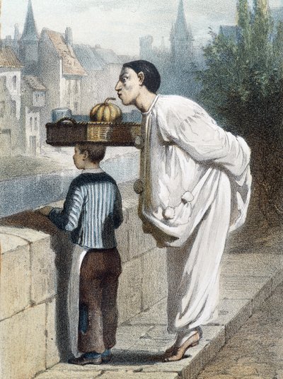 Pjerrot luktar en frukt - a.n.d., sent 1800-tal av Unknown artist