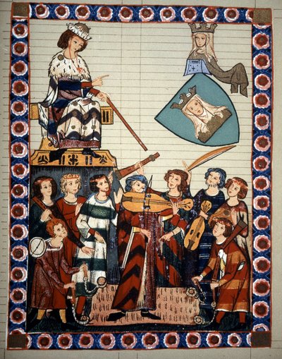 Trubadurernas poesi av mästare Heinrich Frauenlob. av Unknown artist