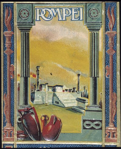 Pompeji. av Unknown artist