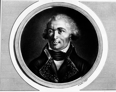 Hellängdsporträtt av Charles Pichegru (1761-1804), general-in-chief för arméerna i Norden, Sambre och Meuse, Rhen och Mosel. gravyr i ""Komplett samling av historiska bilder av den franska revolutionen, i tre volymer.""" 1804. av Unknown artist