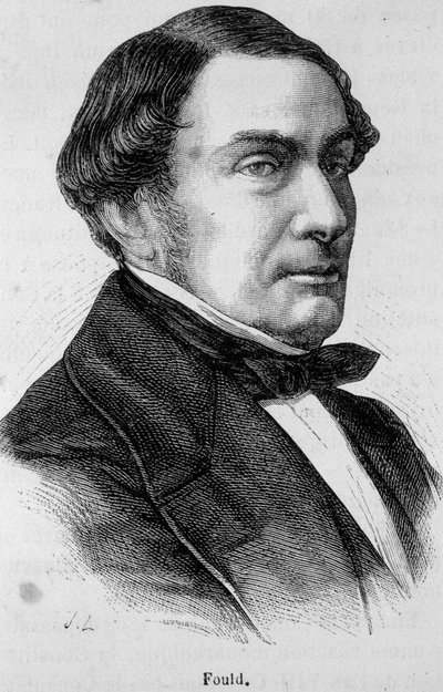 Porträtt av Achille Fould (1800-1867), en fransk judisk bankir, en anhängare av frihandel och Saint-Simonism. av Unknown artist