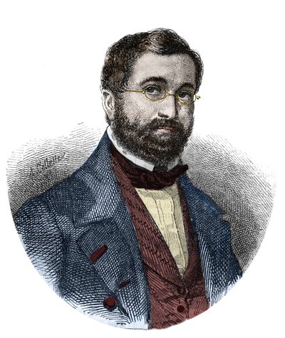 Porträtt av Adolphe Adam (1803-1856), fransk kompositör. av Unknown artist