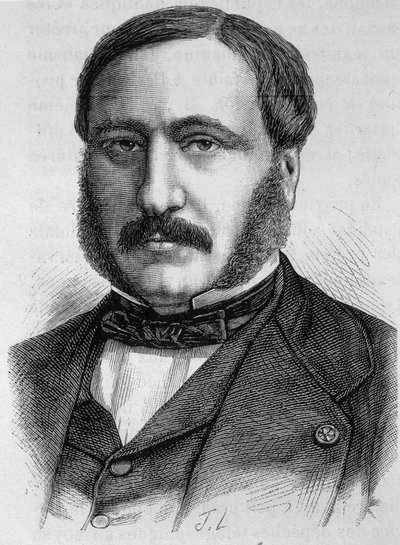 Porträtt av Adolphe Forcade de la Roquette (1820-1874). av Unknown artist