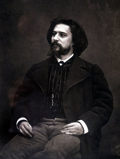 Porträtt av Alphonse Daudet ung av Unknown artist