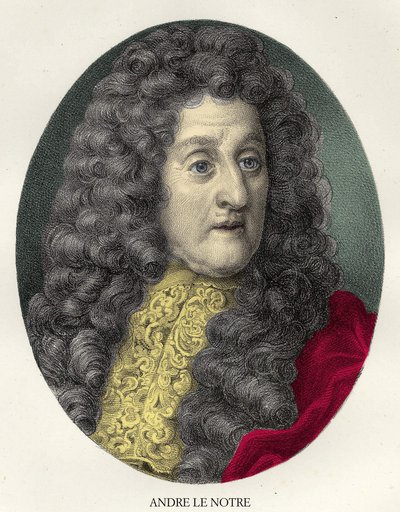 Porträtt av André Le Nôtre (Lenotre av Unknown artist