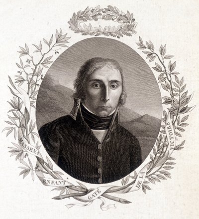 Porträtt av Andre Massena (1756-1817) "Segerns barnport", marechal av Frankrike av Unknown artist