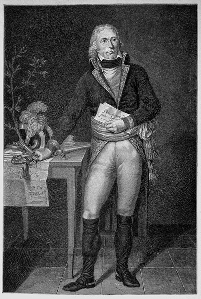 Porträtt av Andre Massena (1756-1817), marechal av Frankrike. av Unknown artist