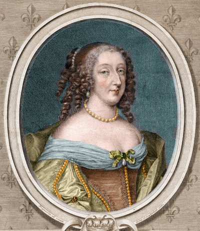 Porträtt av Anne Marie Louise d