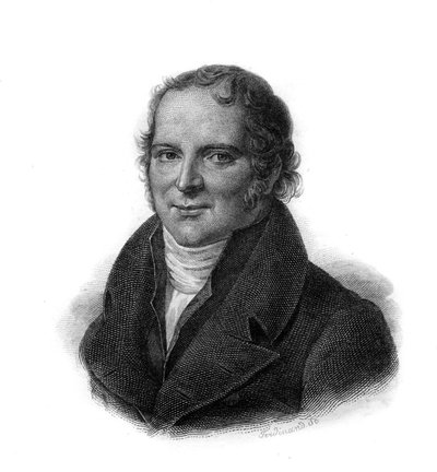Porträtt av Antoine François, greve av Fourcroy (1755 - 1809) Kemist, naturforskare, läkare, gravyr från 1800-talet av Unknown artist
