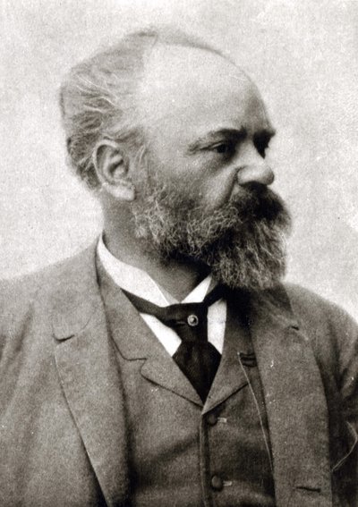 Porträtt av Anton (Antonin) Dvorak (1841 - 1904), tjeckisk kompositör. av Unknown artist