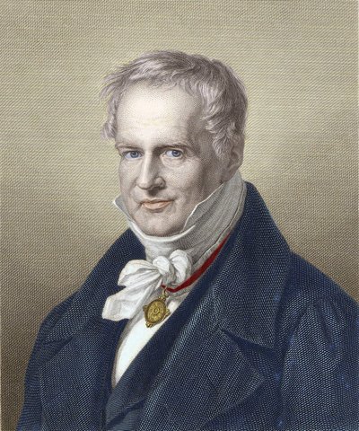 Porträtt av baron Alexander Von Humboldt (Alexander av Humboldt av Unknown artist