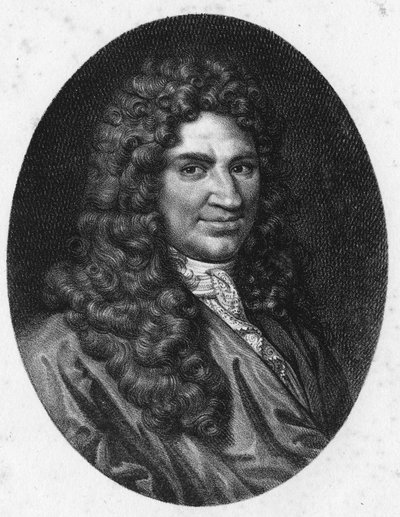 Porträtt av Barthélemy av HERBELOT. 1625-1695. Orientalist och fransk forskare. av Unknown artist