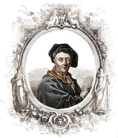 Fransk målare i Porträtt av Carly von (101-6). av Unknown artist