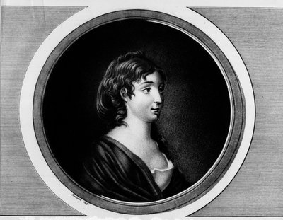 Porträtt av Cecile-Aimee Renault (Aimee-Cecile eller Aimee Cecile Renaud av Unknown artist