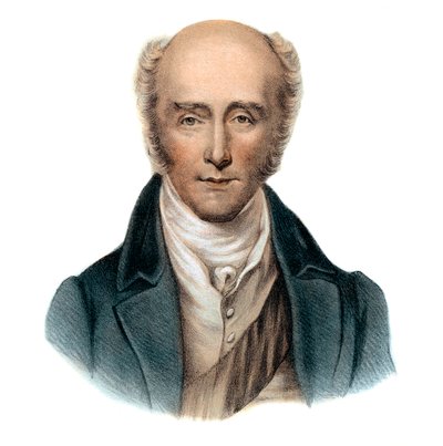 Porträtt av Charles Grey, 2nd Earl Grey (1764-1845) engelsk whig (liberal) politiker av Unknown artist
