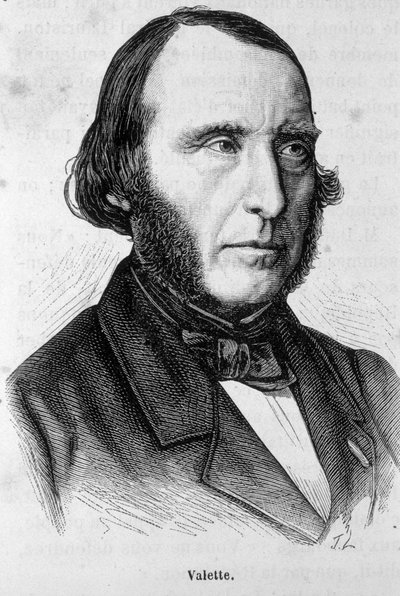 Porträtt av Charles Guillaume Sourdille av Valletta (1792, -1852), fransk författare av Unknown artist