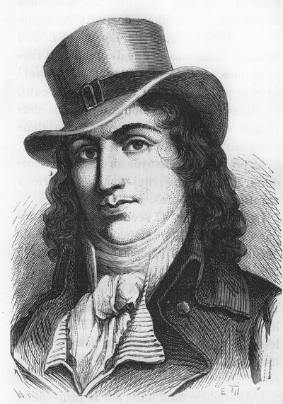Porträtt av Charles Jean Marie Barbaroux (1767-1794), fransk politiker. av Unknown artist