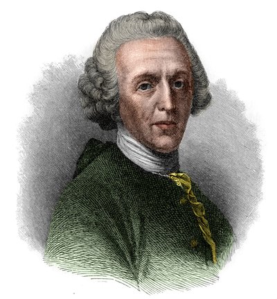 Porträtt av Christian Furchtegott Gellert av Unknown artist