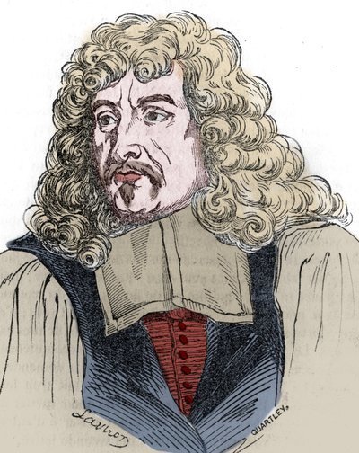 Porträtt av Claude Ballin (1615-1678) guldhuvud av Ludvig XIV:s rege. av Unknown artist