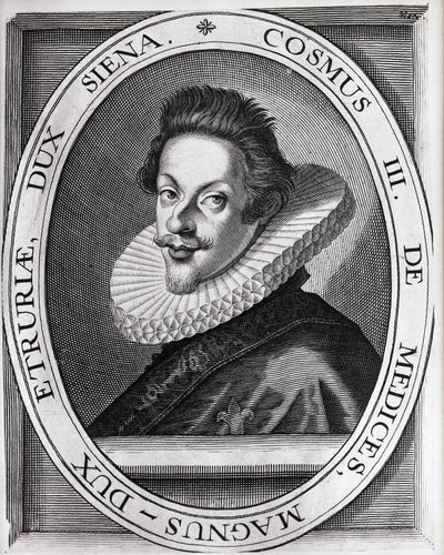 Porträtt av Cosimo II av Medici.Cosimo II av Medicis. (1590-1621). av Unknown artist