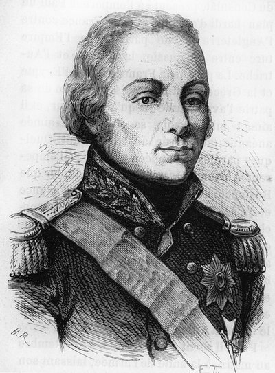 Porträtt av greve Rostopchine (1765 - 1826). Gravyr från slutet av 1800-talet i "Histoire de France"" av H. Martin. av Unknown artist