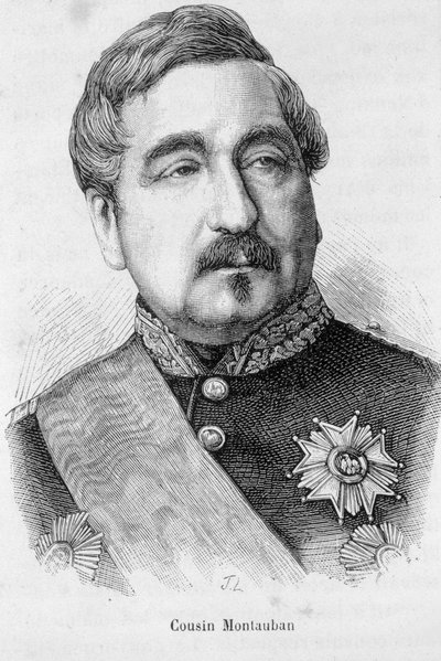 Porträtt av kusin Montauban av Unknown artist