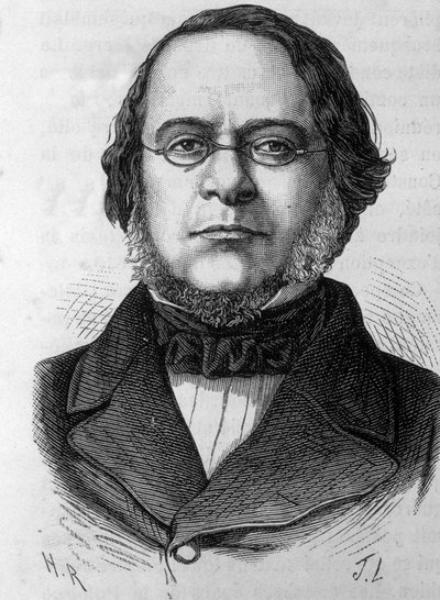 Porträtt av Daniele Manin (1804-1857), italiensk politiker. av Unknown artist