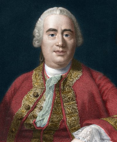 Porträtt av David Hume, skotsk filosof (1711-1776) - David Hume (1771-1776) skotsk filosof och historiker av Unknown artist
