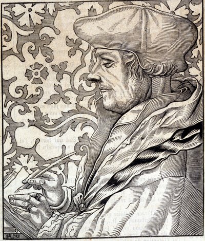 Porträtt av Didier Erasme av Unknown