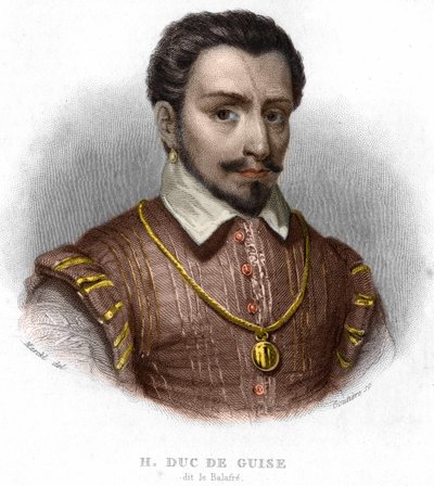 Porträtt av hertigen av Guise. François de Lorraine, hertig av Aumale, sedan 2:e hertig av Guise fransk generallöjtnant (1519 till 1563) av Unknown artist
