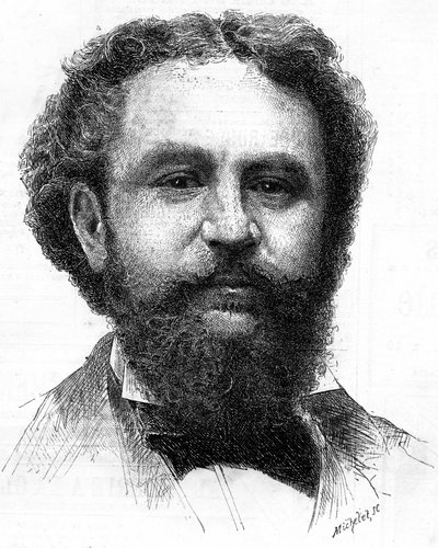 Porträtt av Emile Bergerat (1845-1923), fransk författare. av Unknown artist