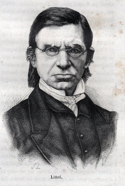 Porträtt av Emile Littré (1801 - 1881) av Unknown artist