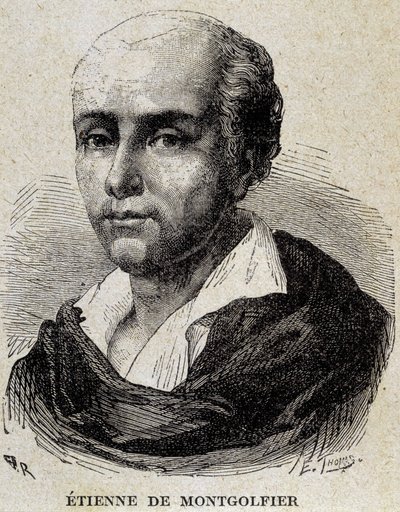 Porträtt av Etienne de Montgolfier (1745 - 1799). av Unknown artist