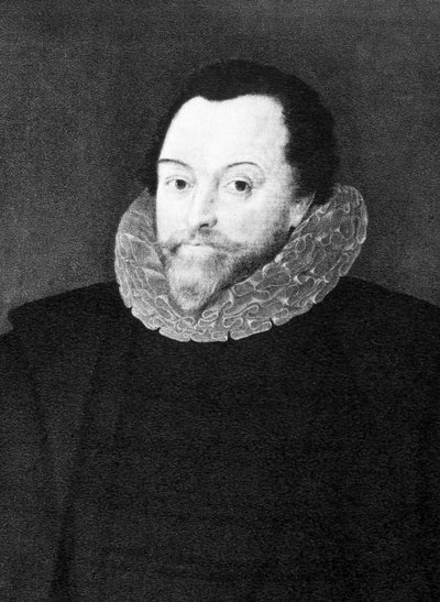 Porträtt av Francis Drake (1540-1596) av Unknown artist