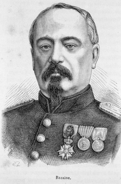 Porträtt av Francois Achille Bazaine (Francois-Achille av Unknown artist