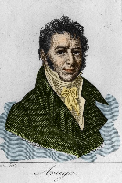 Porträtt av Francois Arago. (1786-1853) av Unknown artist