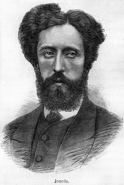 Porträtt av Francois Jourde. Franska revolutionären 1843-1893. av Unknown artist
