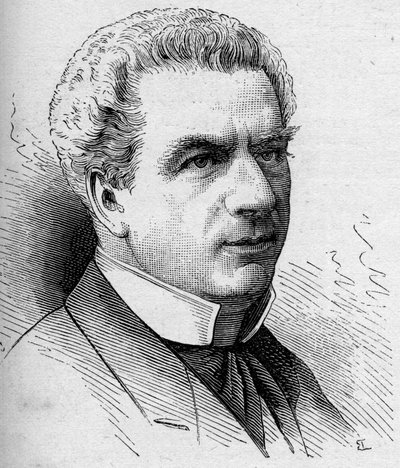 Porträtt av Frederic Febvre (1833-1916), fransk komiker, medlem av Comedie Francaise. Gravyr i "" Le Monde Illustré"" nr 1168 av 16 augusti 1879. av Unknown artist