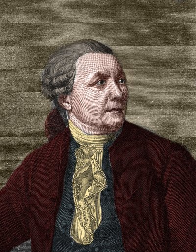 Porträtt av Friedrich Gottlieb KLOPSTOCK (1724-1803) tysk poet. av Unknown artist
