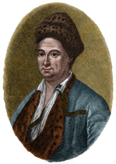 Porträtt av Friedrich von Hagedorn av Unknown artist